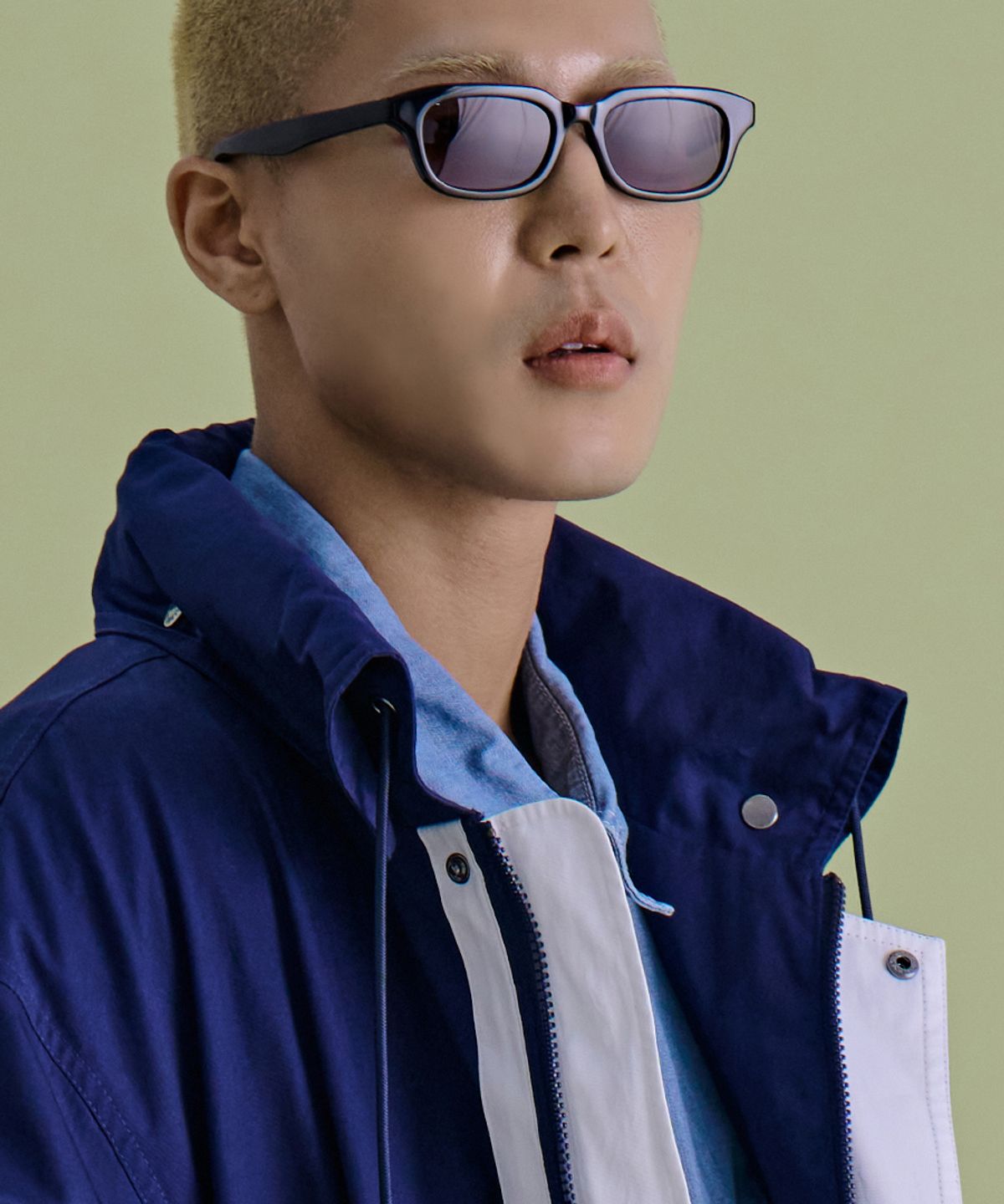 논타입(NONTYPE) 3D POCKET JUMPER (NAVY)