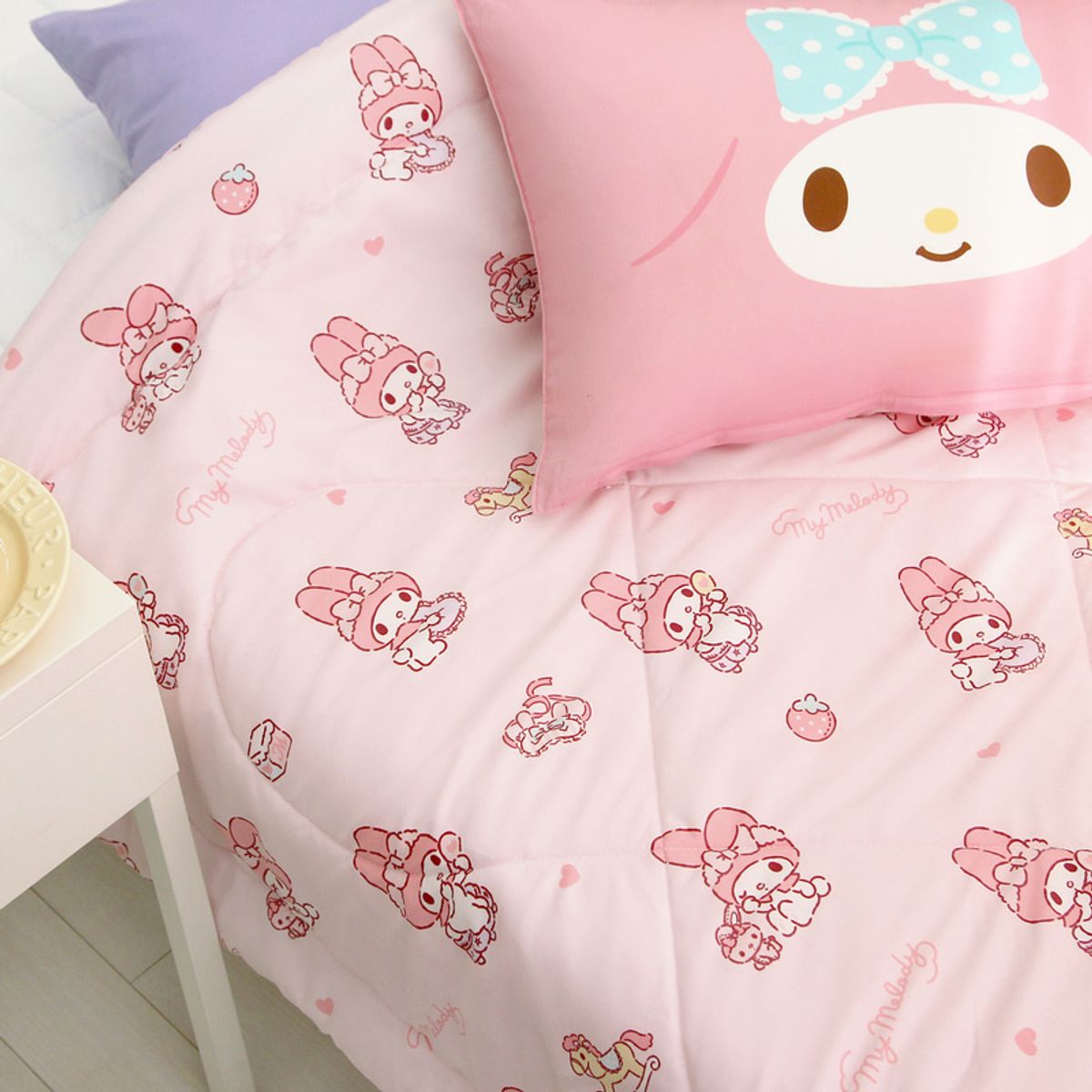 나라홈데코(NARAHOMEDECO) 산리오 마이멜로디 차렵이불 뉴스윗드림