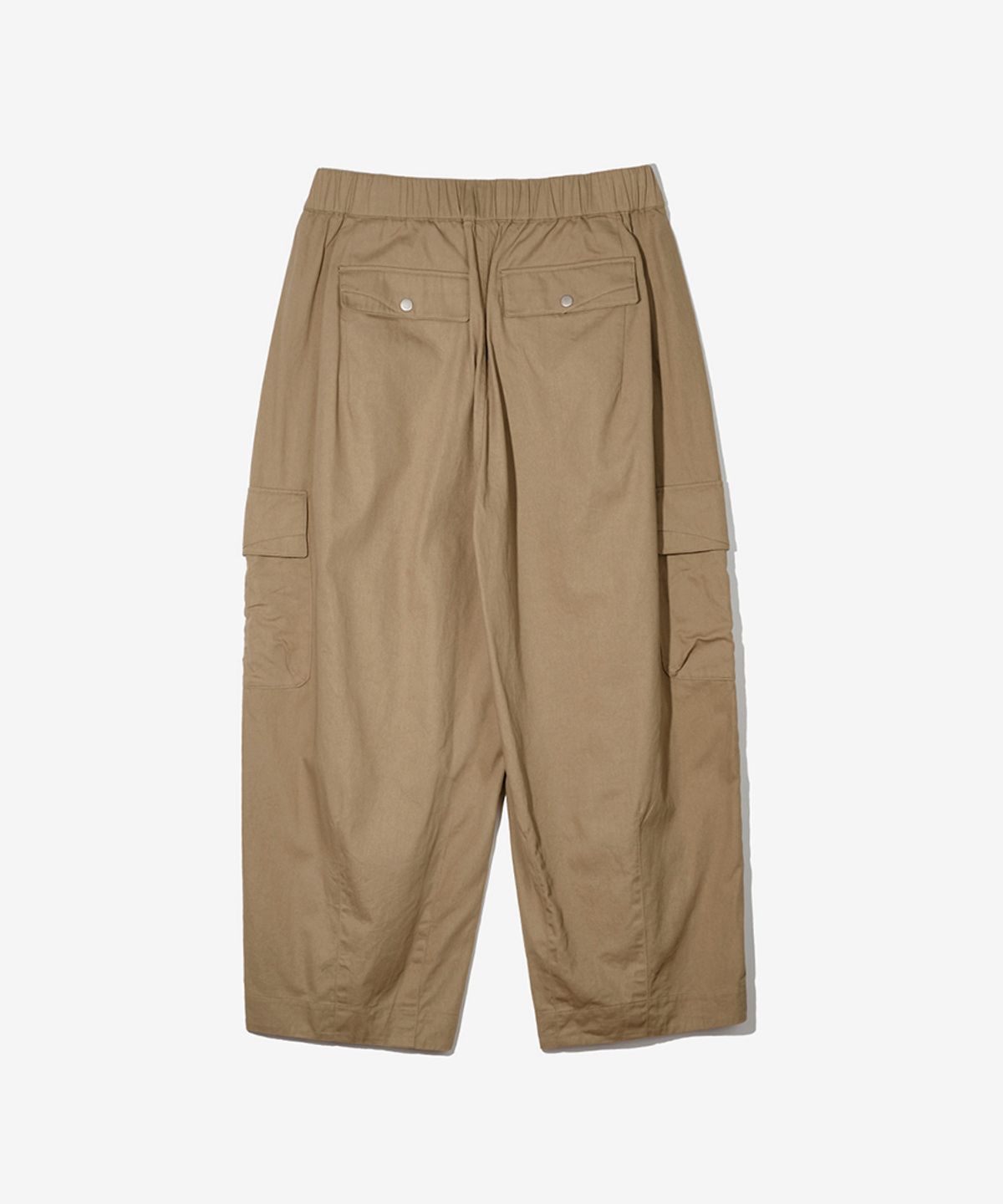 논타입(NONTYPE) BIG POT WIDE PANTS (BEIGE)