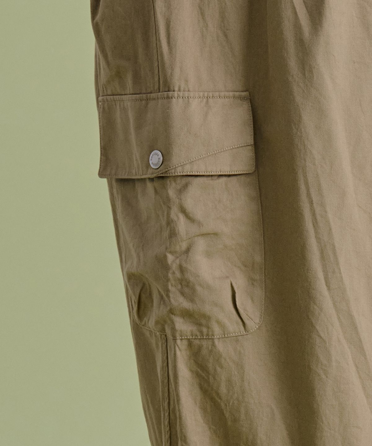 논타입(NONTYPE) BIG POT WIDE PANTS (BEIGE)