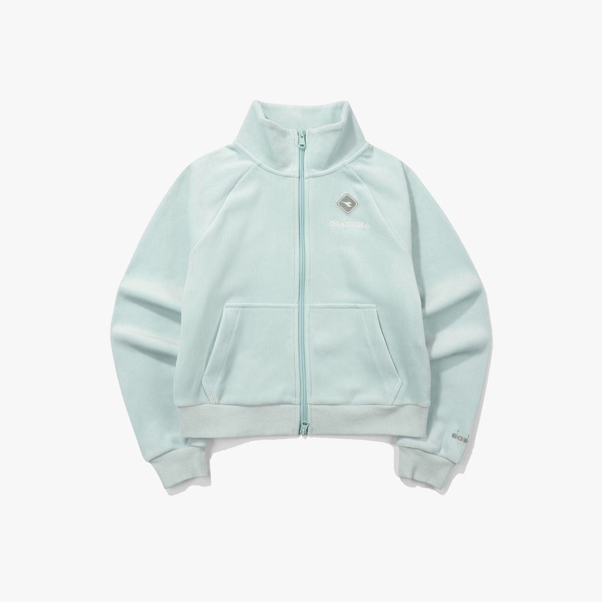 디아도라(diadora) 트렌토 코듀로이 집업 자켓 우먼 MINT
