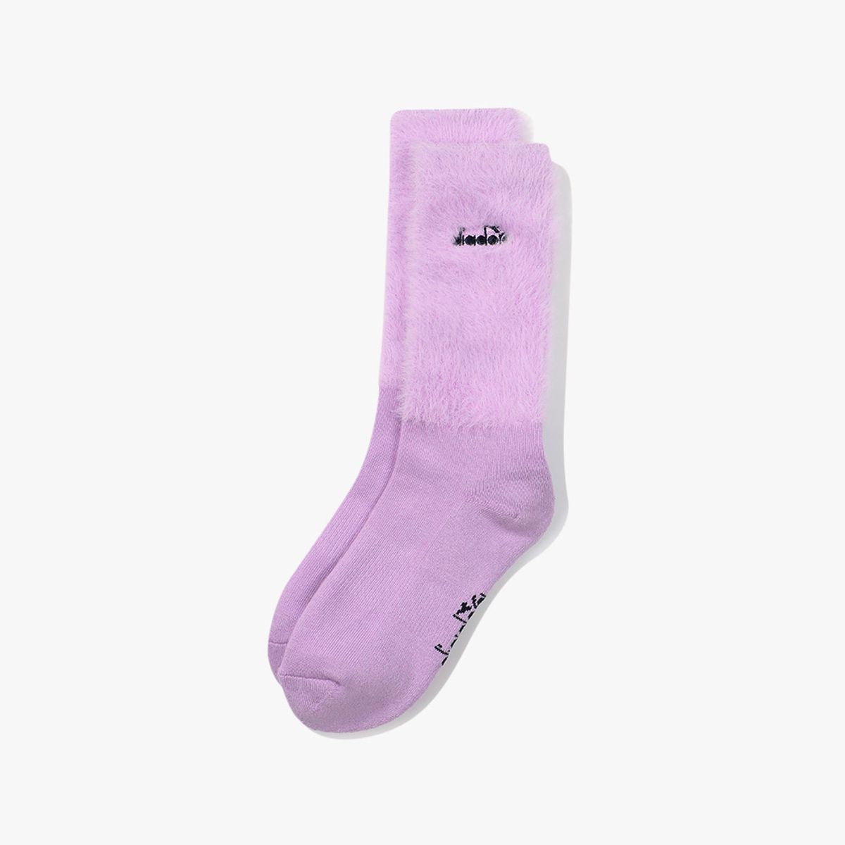 디아도라(diadora) 퍼 니트 쿼터 삭스 VIOLET