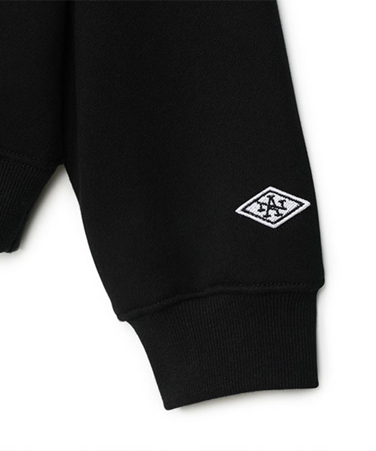 아메리칸니들(AMERICAN NEEDLE) AN BASIC PATCH SWEATSHIRT - BLACK