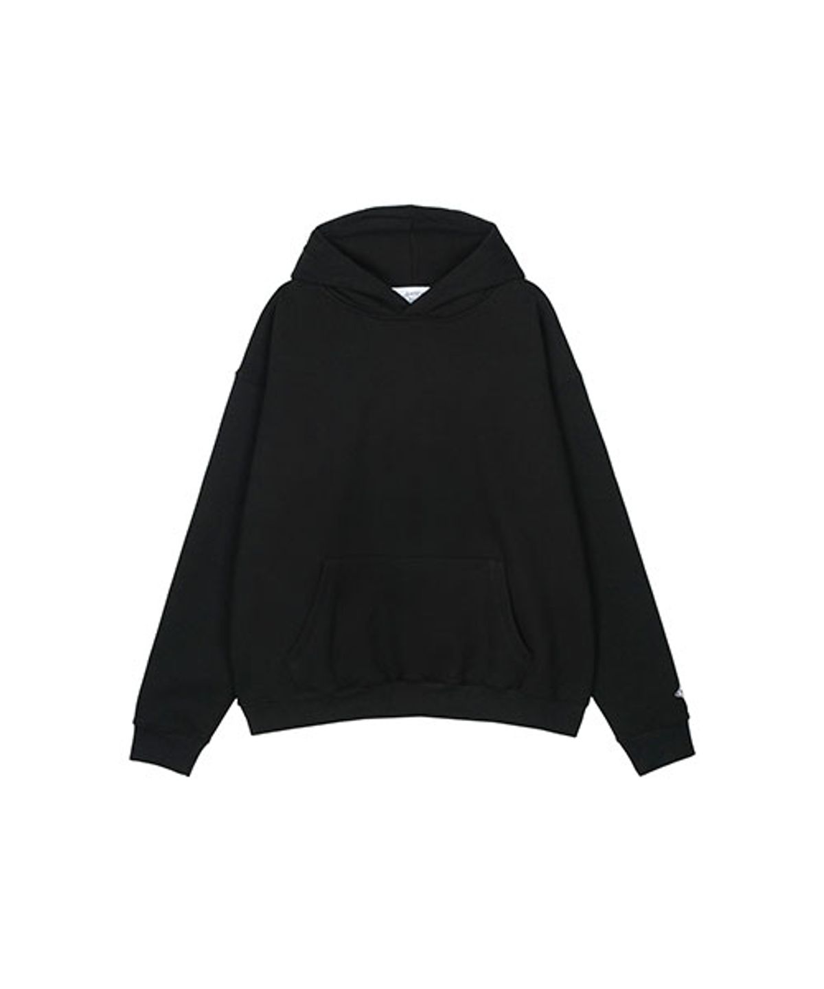 아메리칸니들(AMERICAN NEEDLE) AN BASIC PATCH HOODIE - BLACK