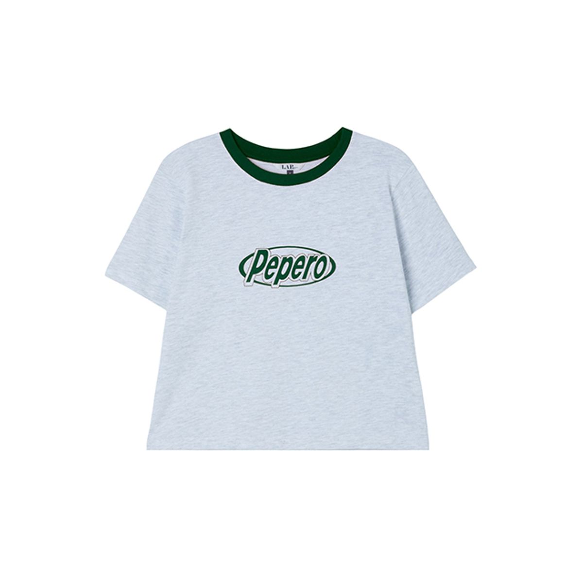 랩(LAP) [LAPxPEPERO]로고 포인트 티셔츠 AQ7GT861