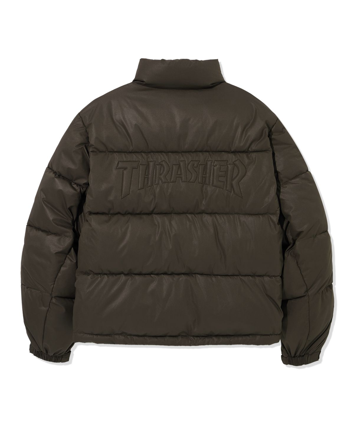 트레셔(THRASHER) 엠보스 로고 숏 푸퍼