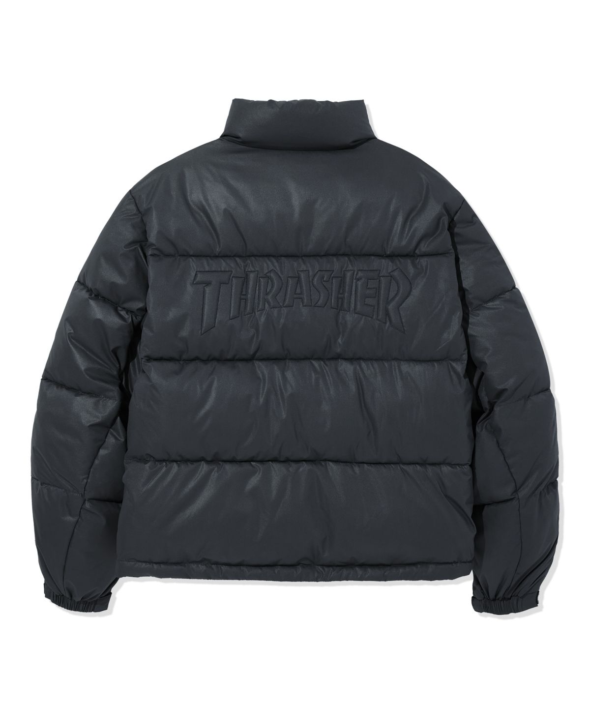트레셔(THRASHER) 엠보스 로고 숏 푸퍼