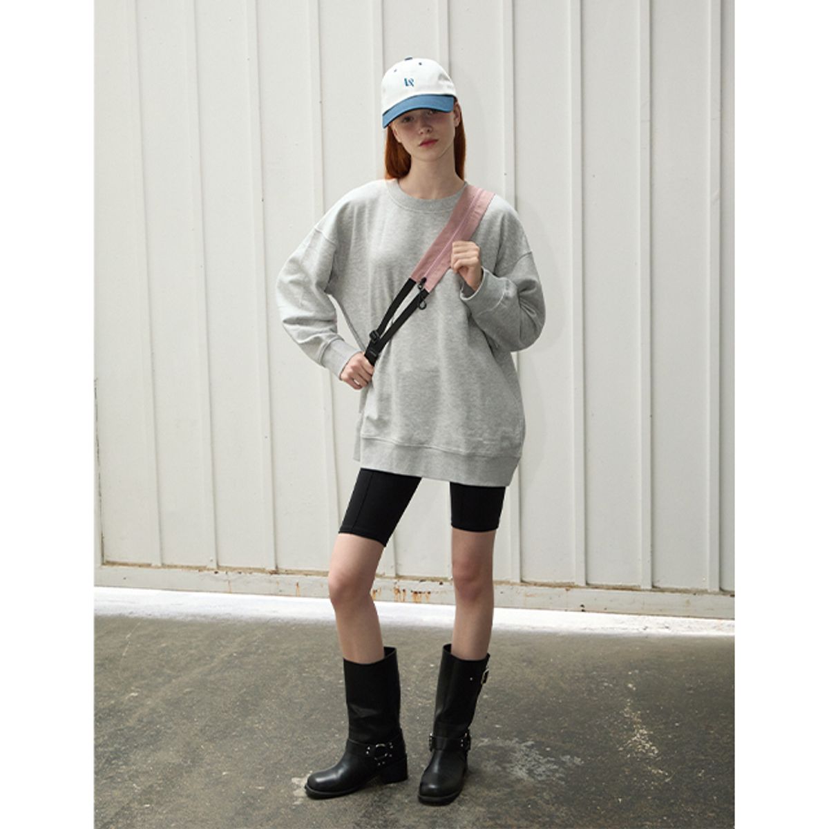 랩(LAP) TWO-WAY BUCKET BAG AQ7AB804