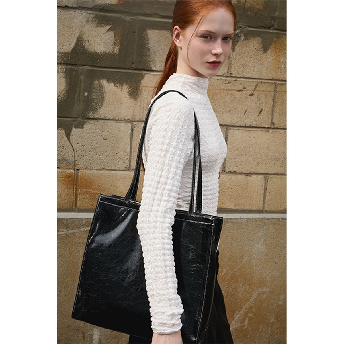 랩(LAP) WRINKLE SHOULDER BAG AQ7AB812
