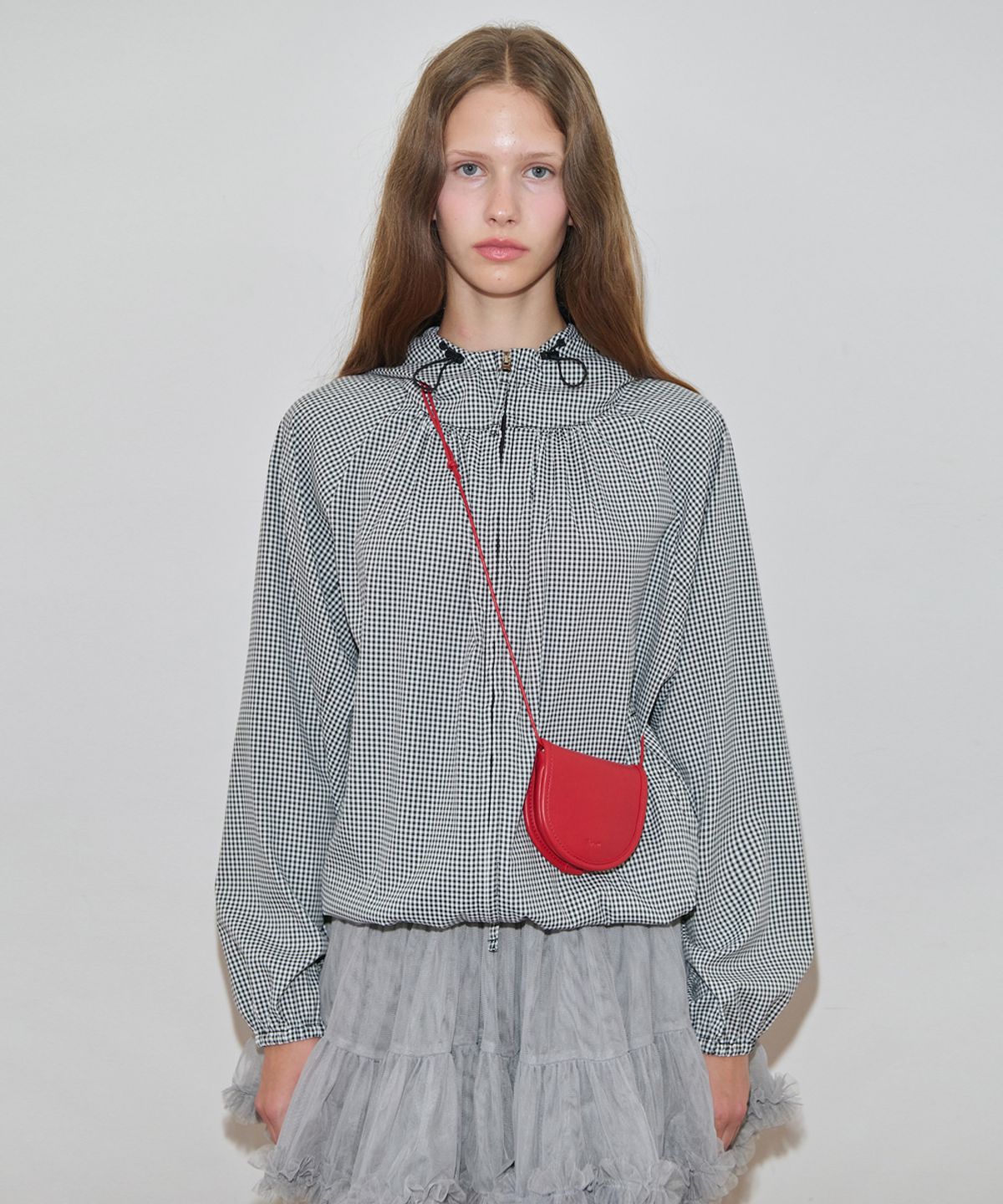 시눈(SINOON) Round Coin Bag (Red)