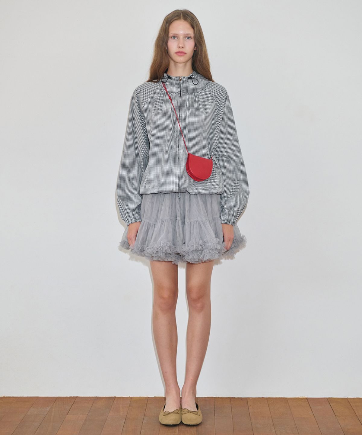 시눈(SINOON) Round Coin Bag (Red)