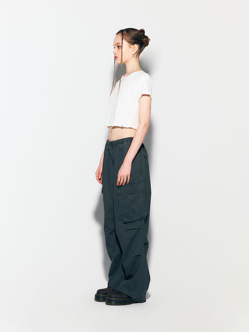 パンツ HUECLOSET HueWashed Parachute Cargo PT 41j8aujuNGL._QL92_SH45_SR240,