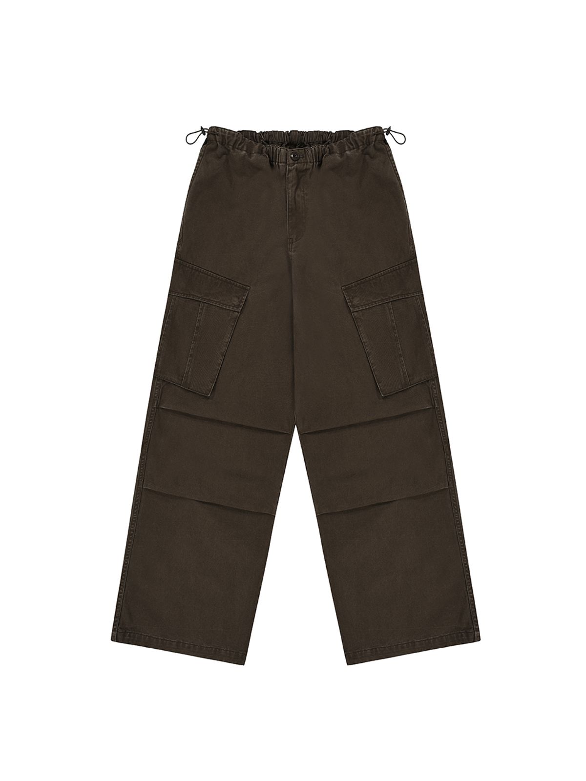 에즈이프 캘리(ASIF CALIE) WASH PARACHUTE CARGO PANTS BROWN