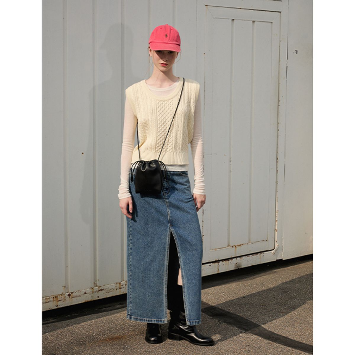 랩(LAP) DRAW STRING MINI BAG AQ7AB819