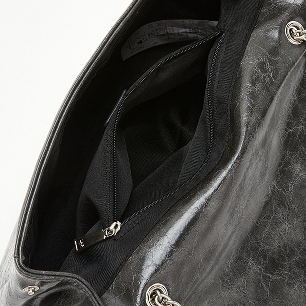 랩(LAP) WRINKLE CHAIN BAG AQ7AB813