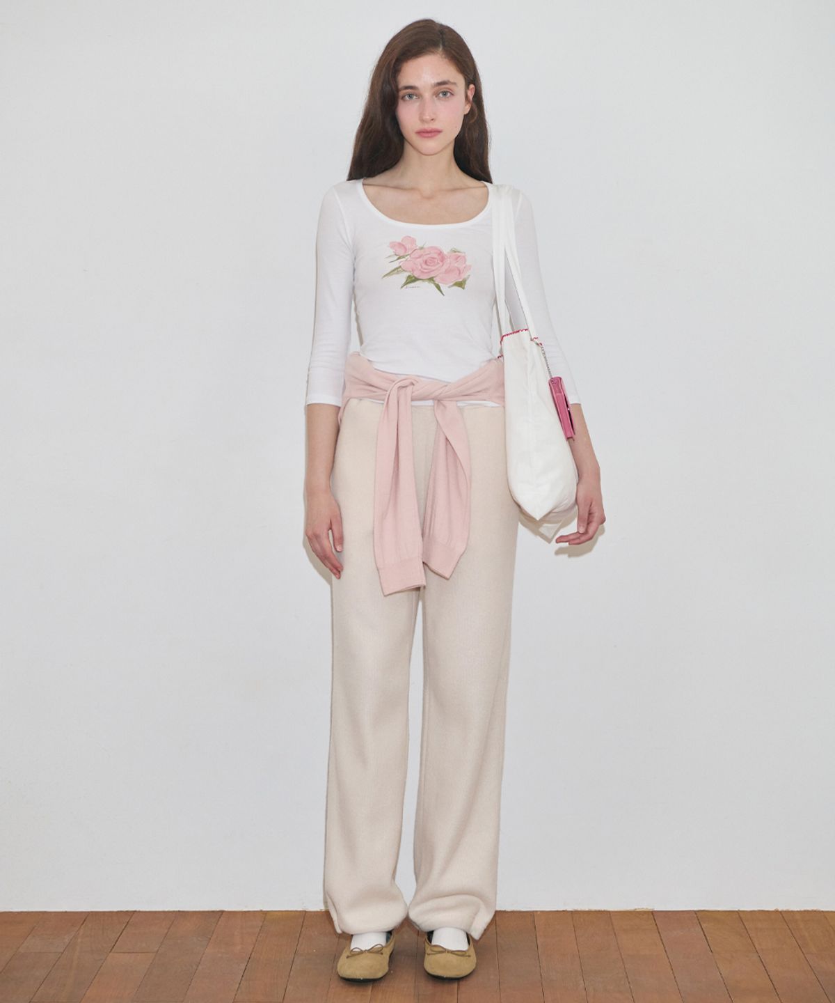 시눈(SINOON) Soft Easy Pants (Ivory)