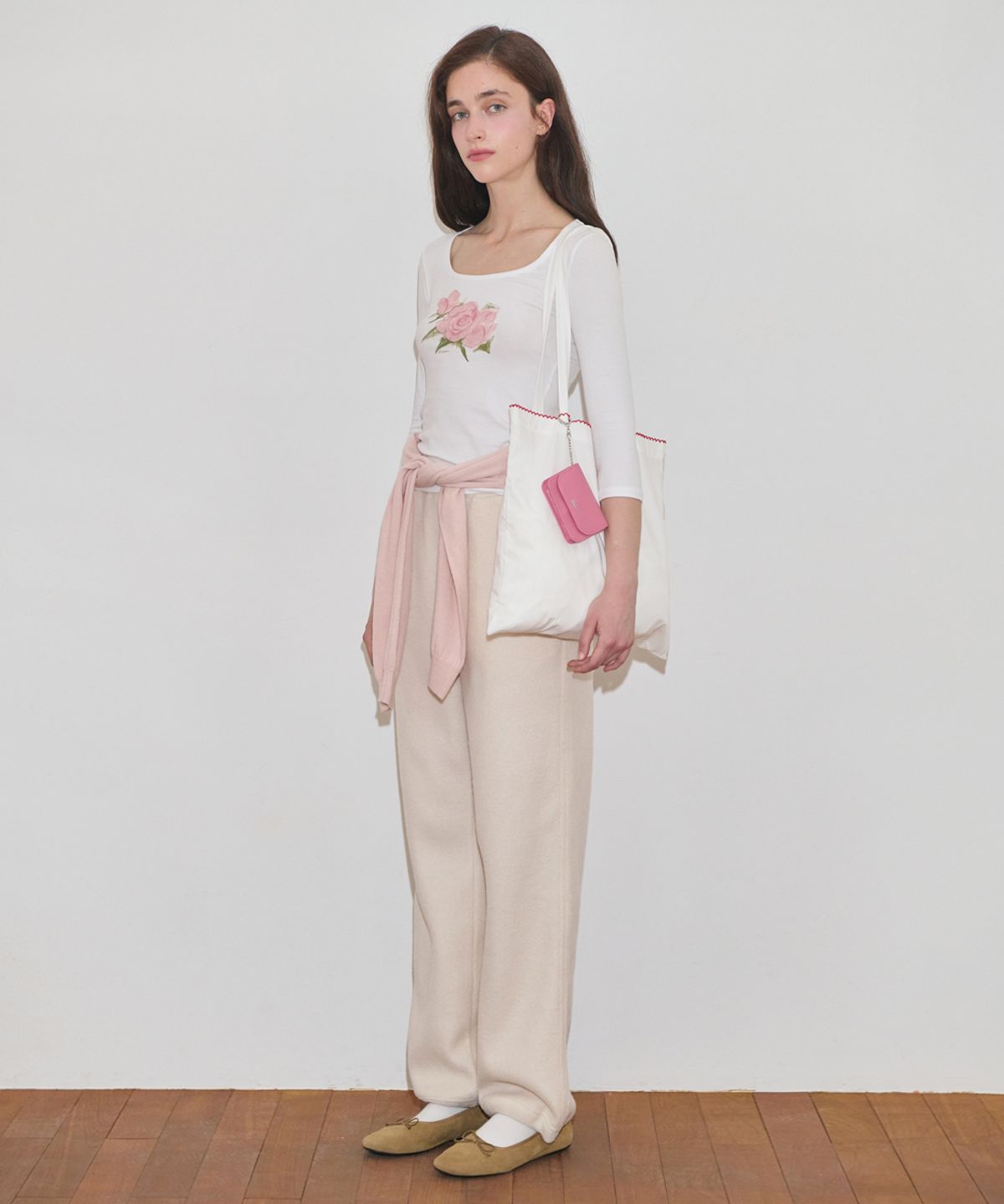 시눈(SINOON) Soft Easy Pants (Ivory)