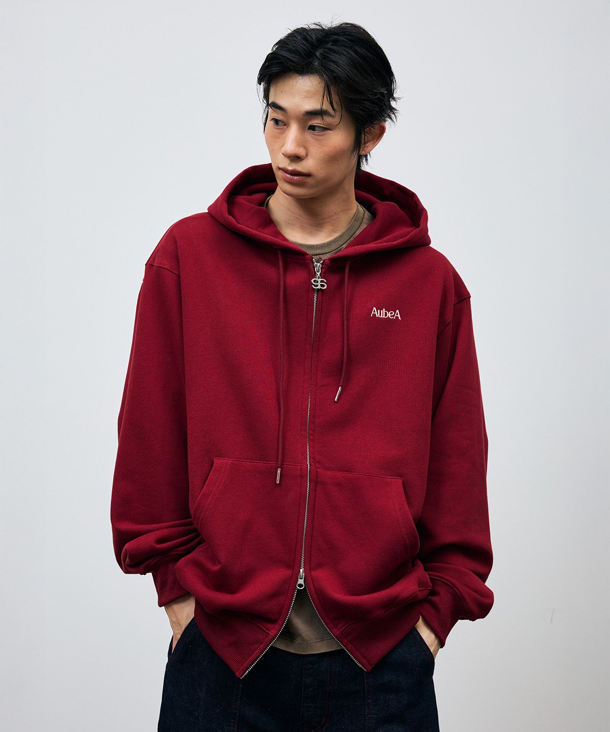 MUSINSA公式 | VETEZE オブエスタリボンフードジップアップ (3カラー)