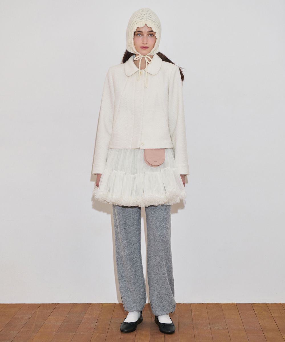 MUSINSA公式 | SINOON [ILLIT MINJU wearing] Tute Skirt (Cream)