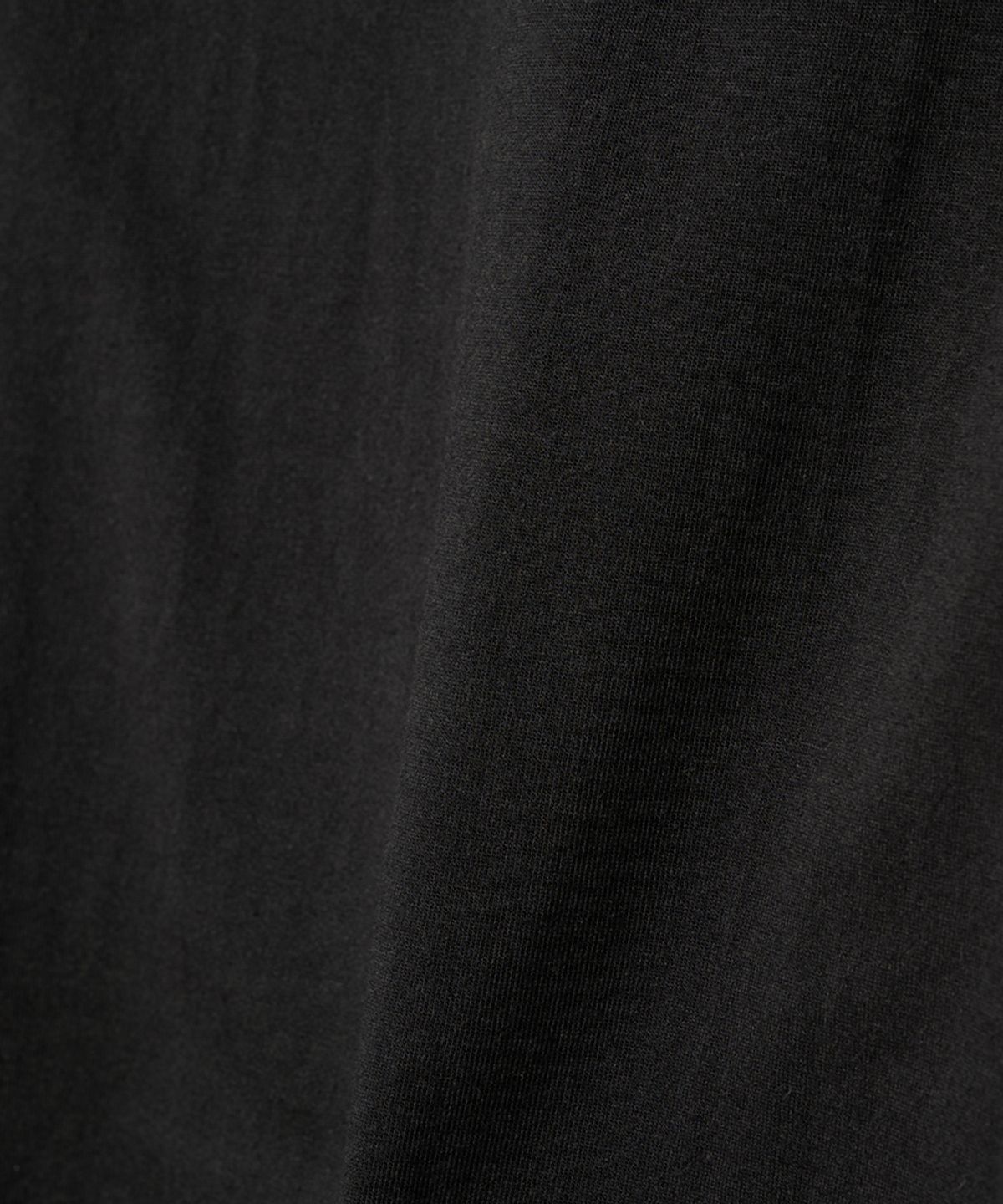 논타입(NONTYPE) NECK LOGO L/S T-SHIRTS (BLACK)
