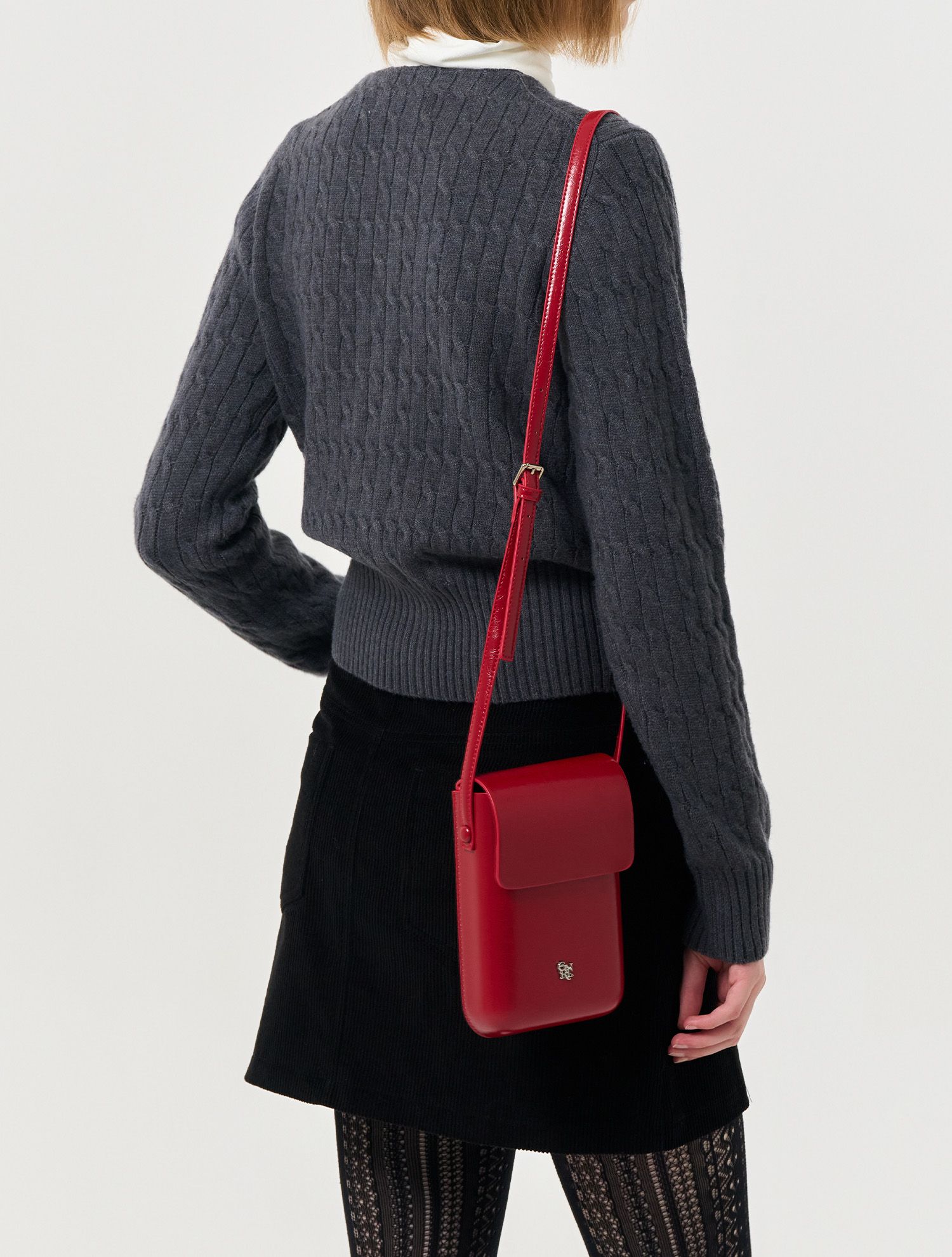 MUSINSA公式 | GENERAL IDEA GNRL Crack Square Mini Bag [4COL