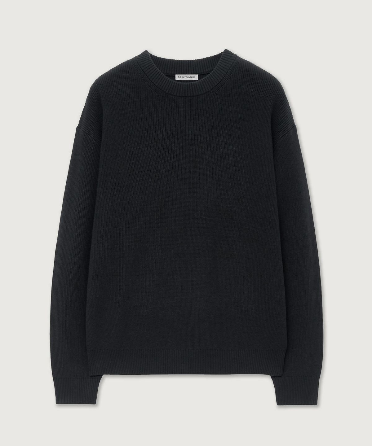 더니트컴퍼니(THEKNITCOMPANY) 마일드 코튼 리브드 니트 2color