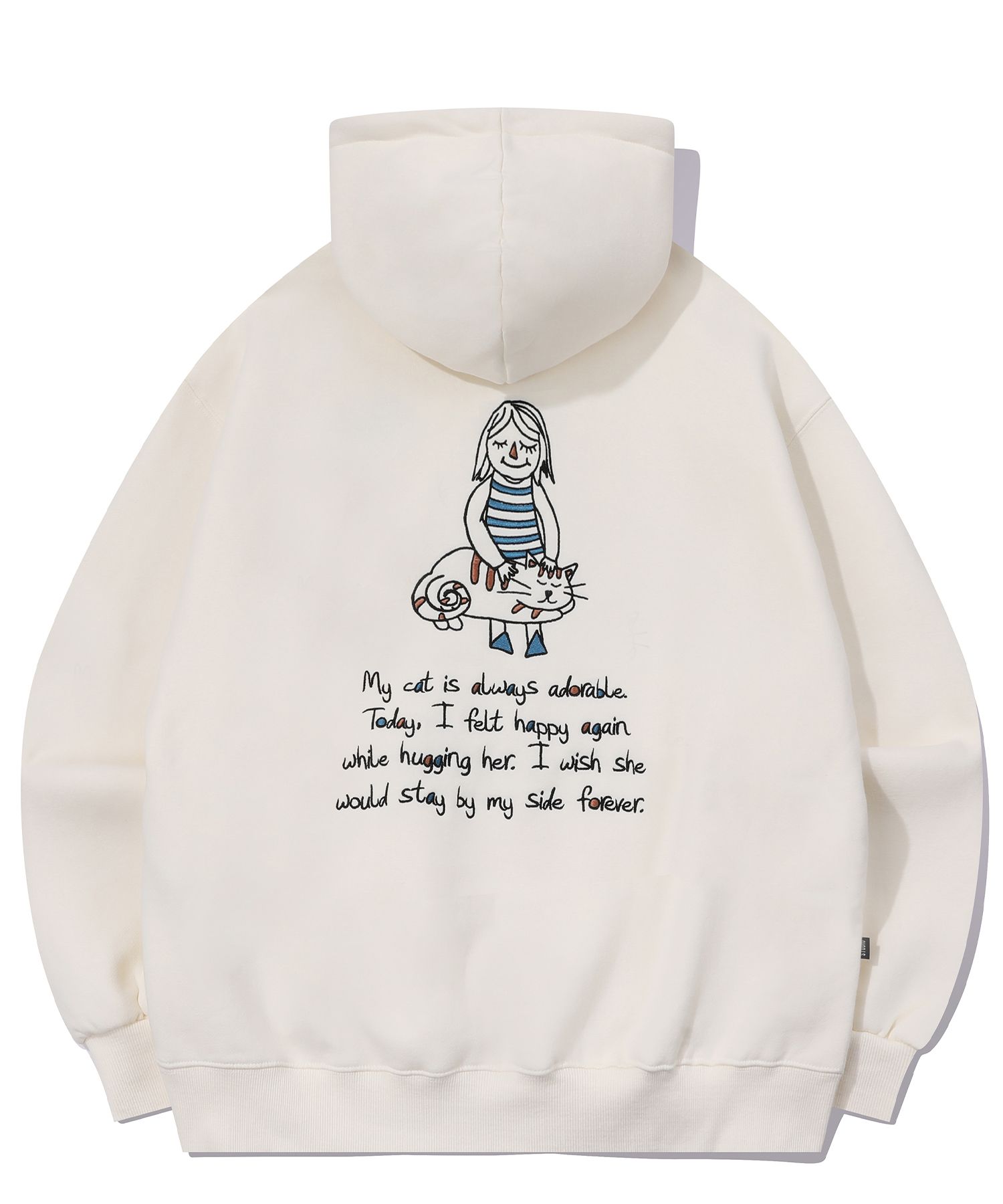 【CPGN STUDIO】24FW★ Stay CATS Embroidered Hoodie MUSINSA | CPGN STUDIO Stay CATS Embroidered Hoodie Cream