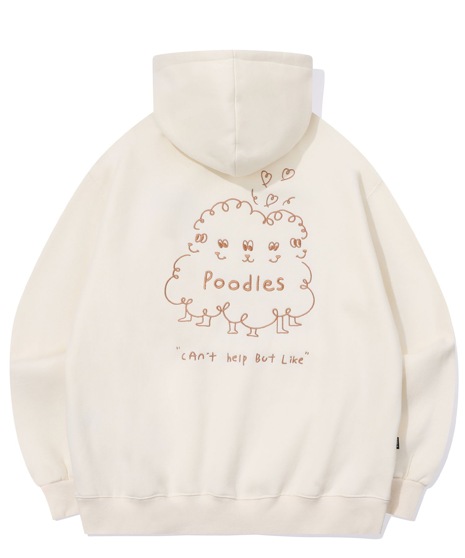 【CPGN STUDIO】24FW★ Poodles Embroidered Hoodie MUSINSA | CPGN STUDIO Poodles Embroidered Hoodie Cream