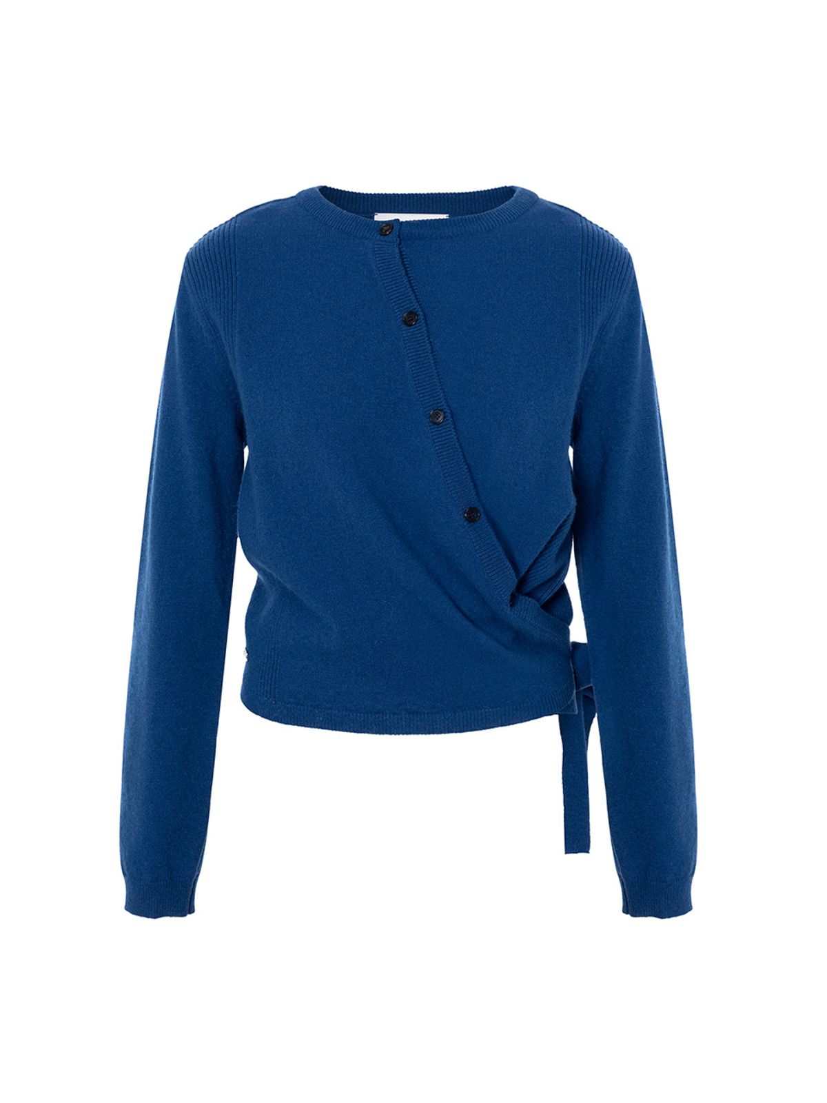 루에브르(LOEUVRE) Diagonal Tied Cardigan SK4AP845_4color