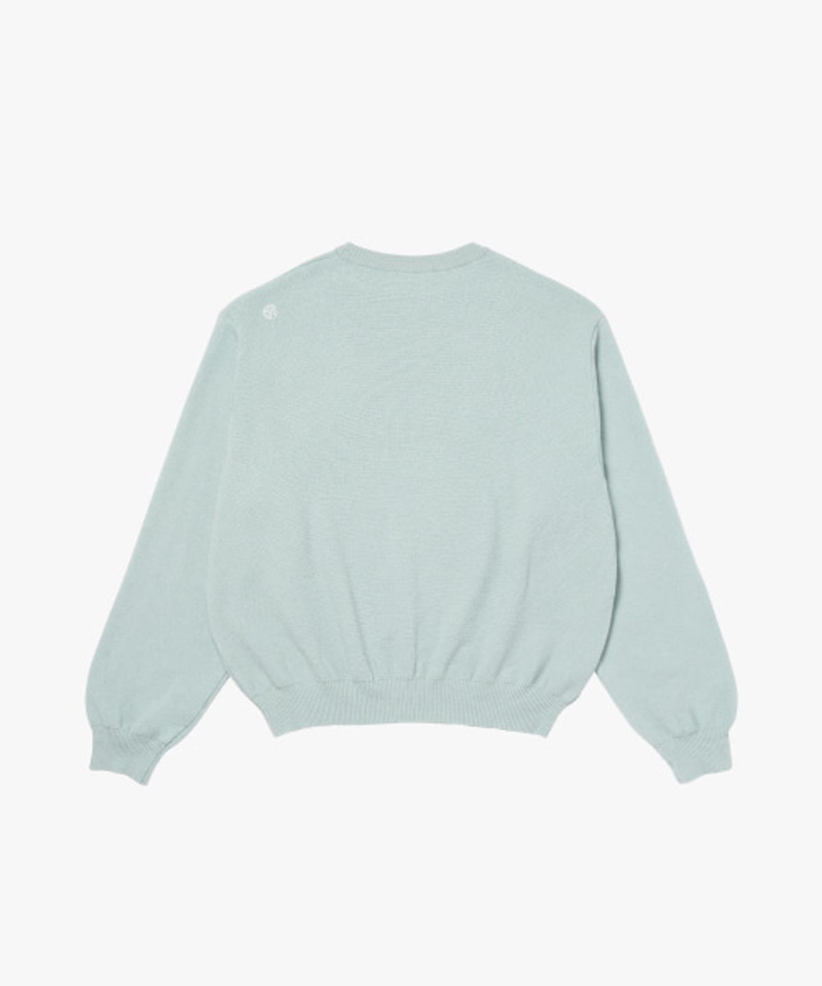 골스튜디오(GOALSTUDIO) BASIC EMBROIDERY SWEATER-SKY BLUE