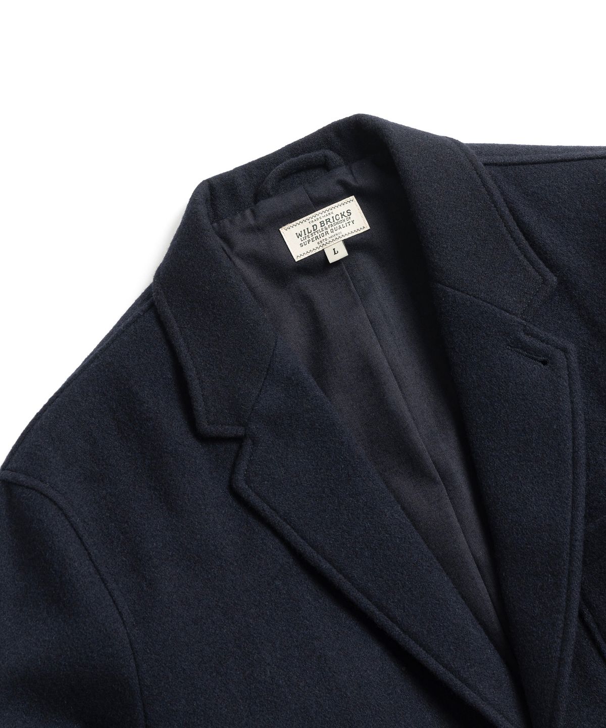 와일드 브릭스(WILD BRICKS) ANP WOOL LIBRARY BLAZER (navy)