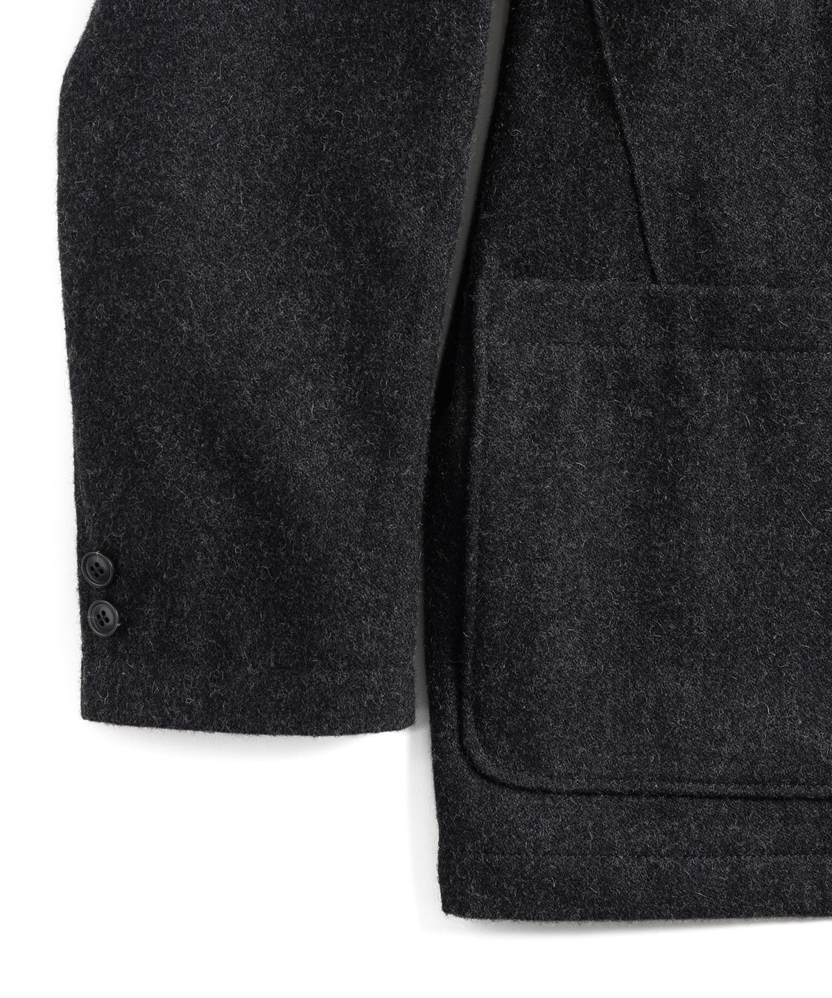 와일드 브릭스(WILD BRICKS) ANP WOOL LIBRARY BLAZER (charcoal)