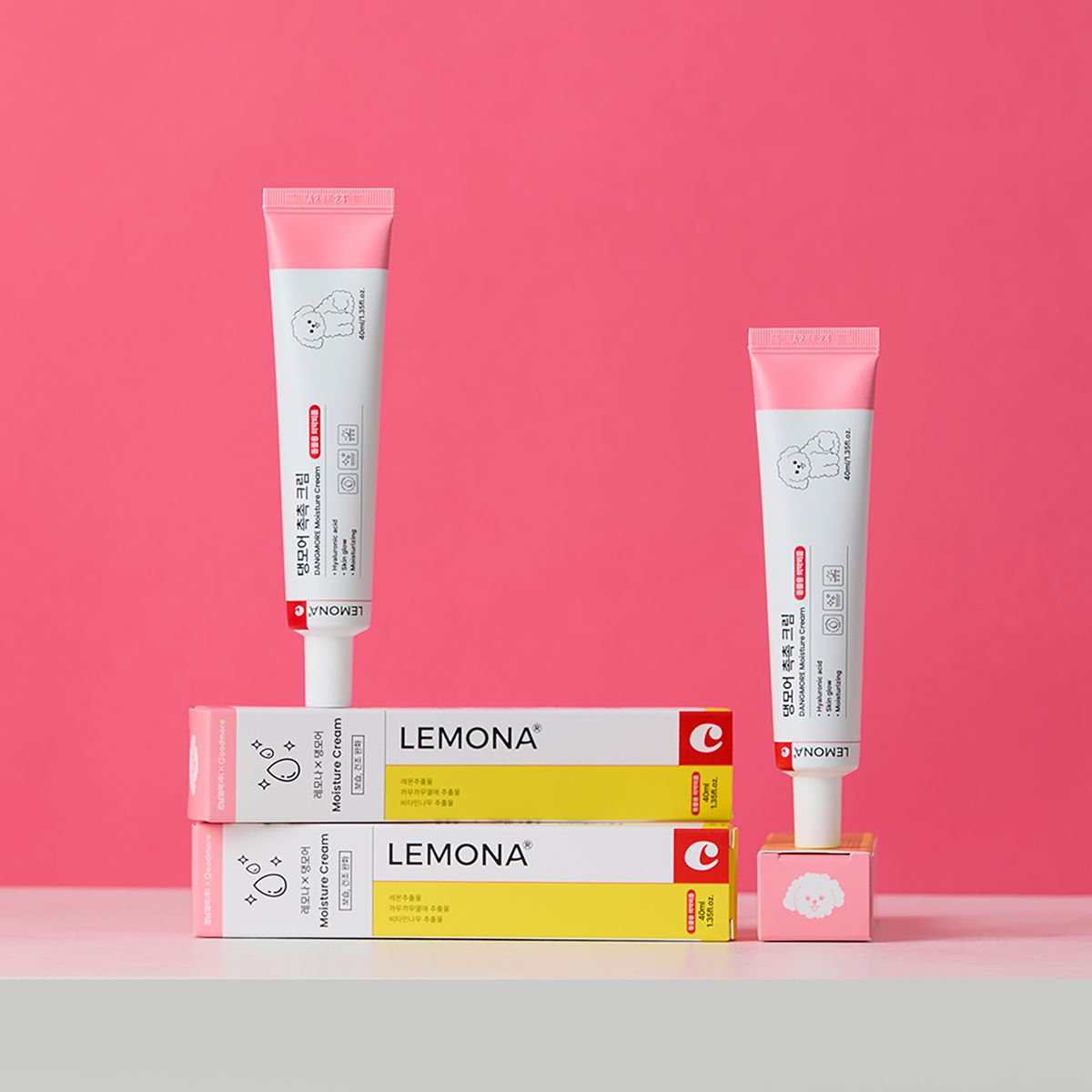 댕모어(DANGMORE) 레모나X댕모어 촉촉 크림 40ml