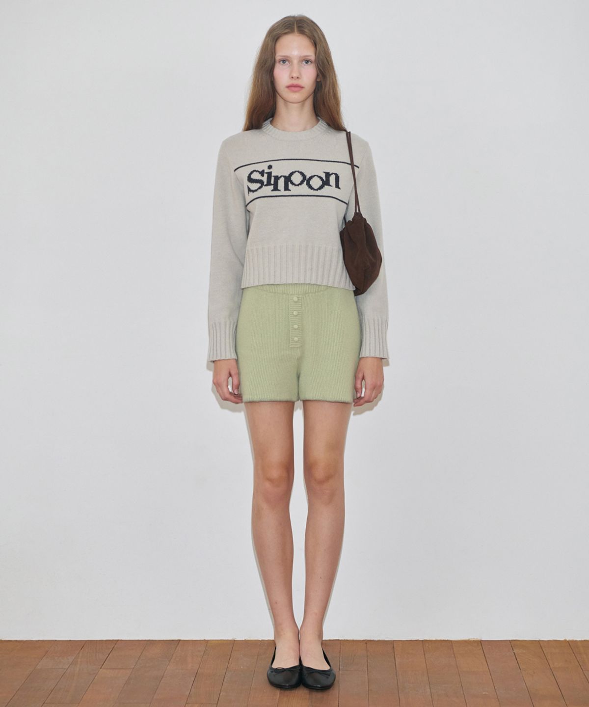 시눈(SINOON) Sinoon Pullover Knit (Light Grey)
