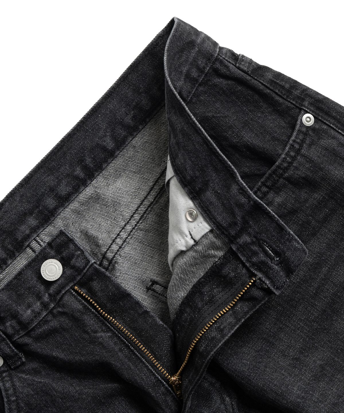 와일드 브릭스(WILD BRICKS) LF FIVE POCKET JEANS [LOT. 211BK] (black)