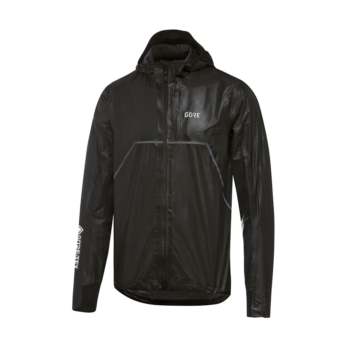 고어웨어(GOREWEAR) Gore-TEX SD 고어텍스 쉐이크드라이 트레일 후드 자켓 - 블랙 (남성용)
