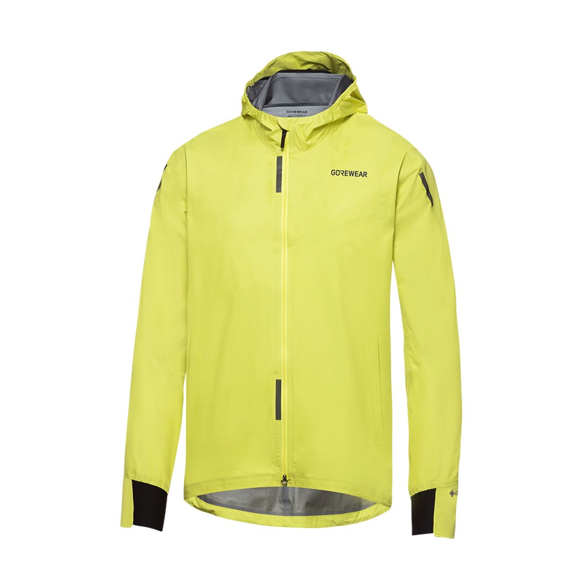 고어웨어(GOREWEAR) Gore-TEX 고어텍스 컨커브 자켓 - 라임 옐로우 (남성용)