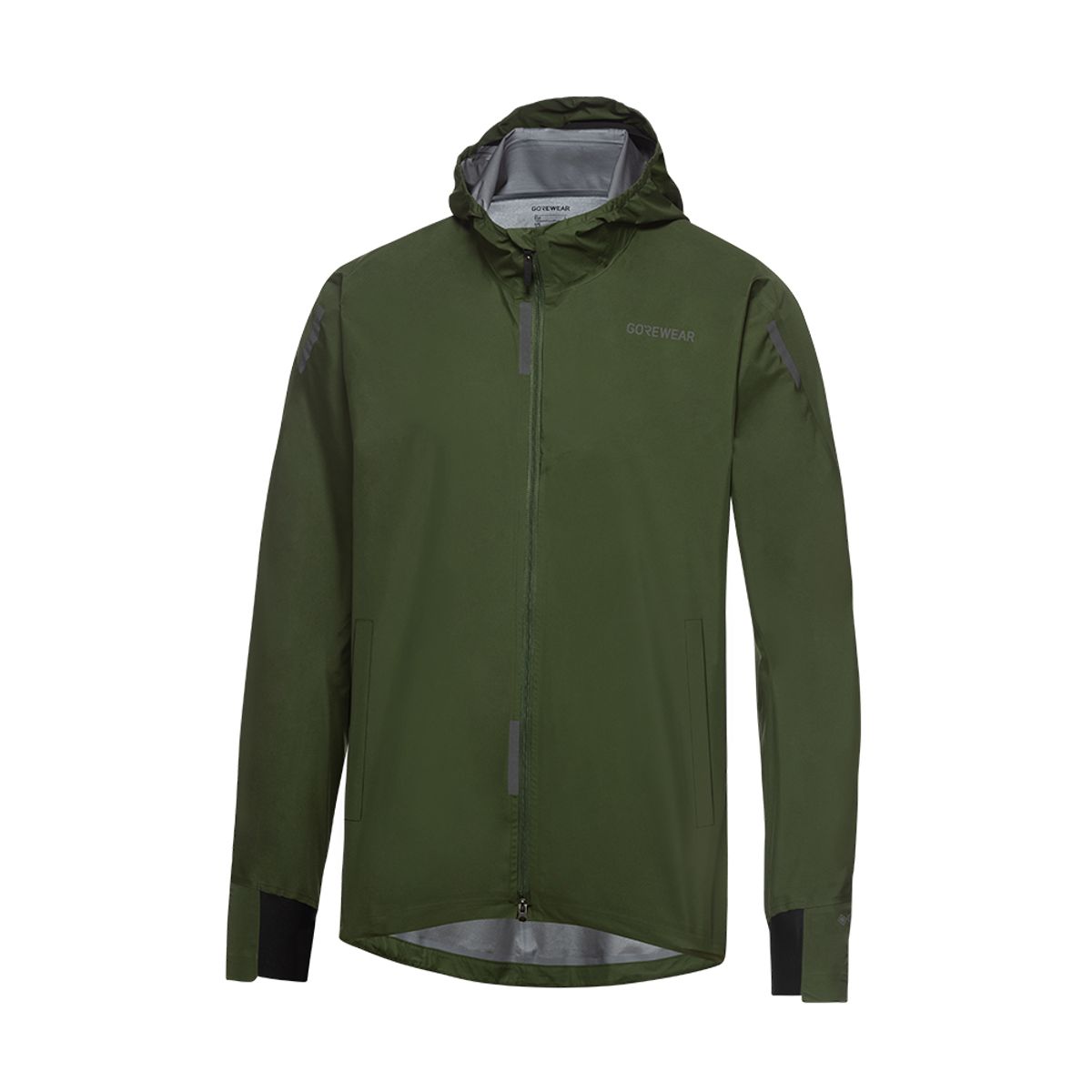 고어웨어(GOREWEAR) Gore-TEX 고어텍스 컨커브 자켓 - 유틸리티 그린 (남성용)