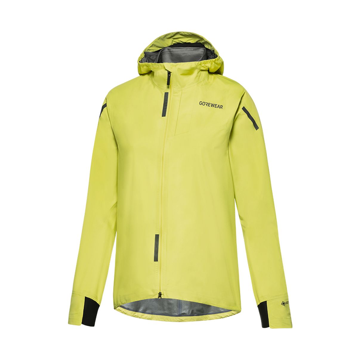 고어웨어(GOREWEAR) Gore-TEX 고어텍스 컨커브 자켓 우먼 - 라임 옐로우 (여성용)