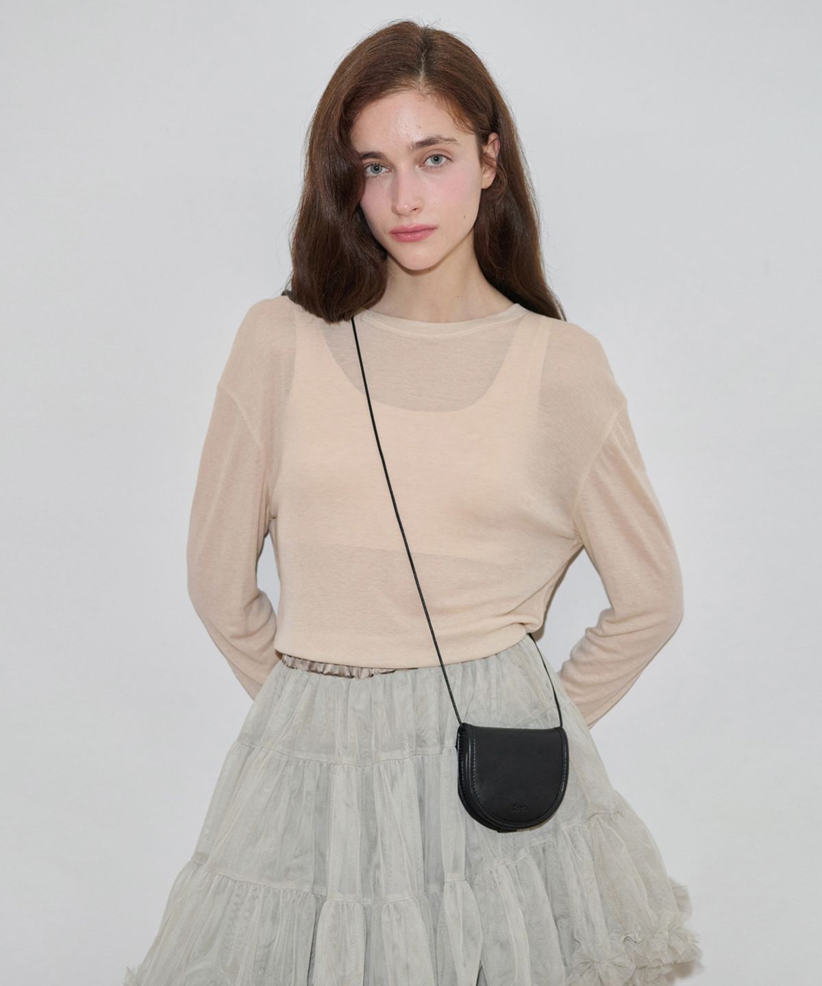 시눈(SINOON) Basic Long Sleeve (Light Beige)