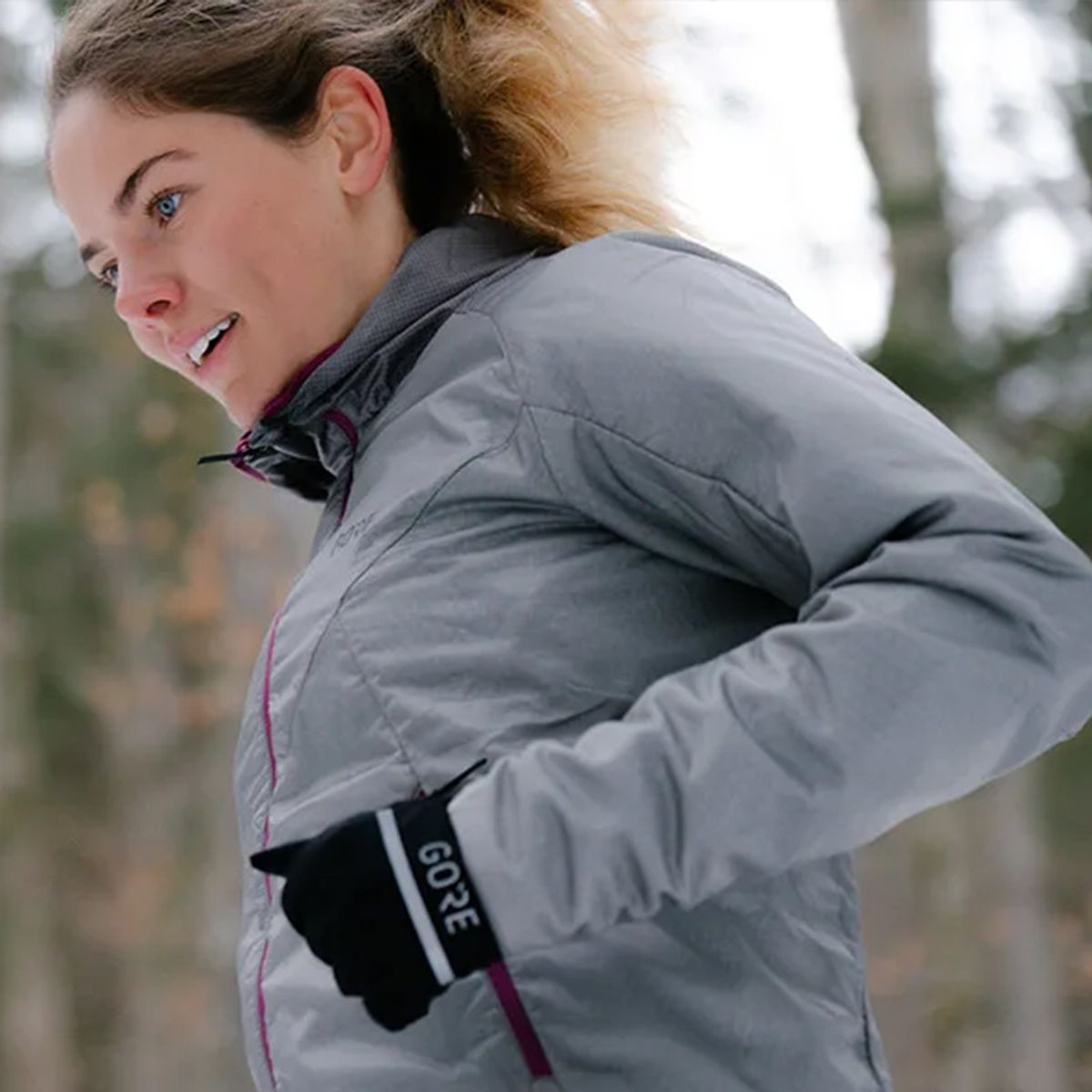 고어웨어(GOREWEAR) R5 윈드스토퍼 인슐레이티드 후드 자켓 우먼 - 화이트 파이어볼 (여성용)