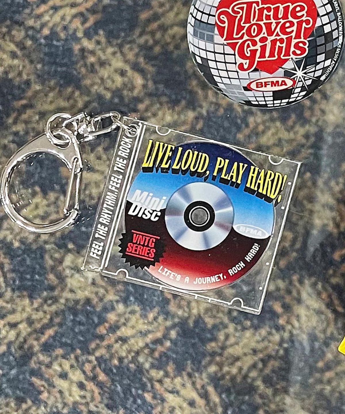 벌룬프렌즈(BALLOON FRIENDS) VNTG 레트로 CD 아크릴 키링