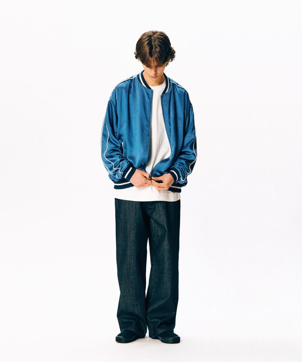 MUSINSA公式 | ESPIONAGE Reversible Souvenir Jacket Black