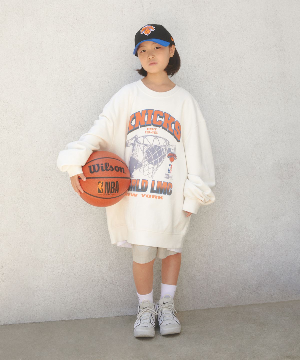 엘엠씨(LMC) LMC X NEWERA TEAM LOGO SWEATSHIRT ivory