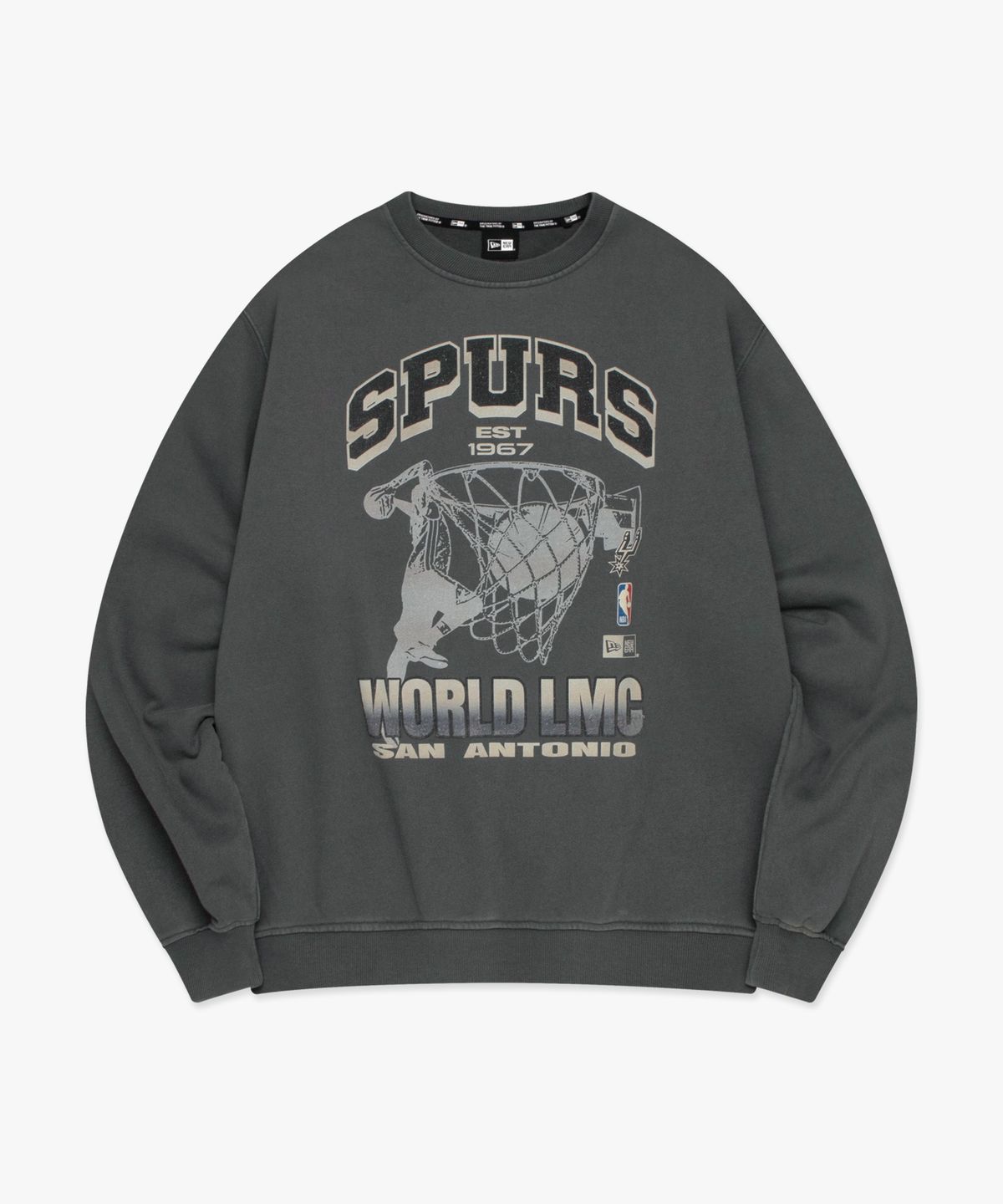 엘엠씨(LMC) LMC X NEWERA TEAM LOGO SWEATSHIRT charcoal