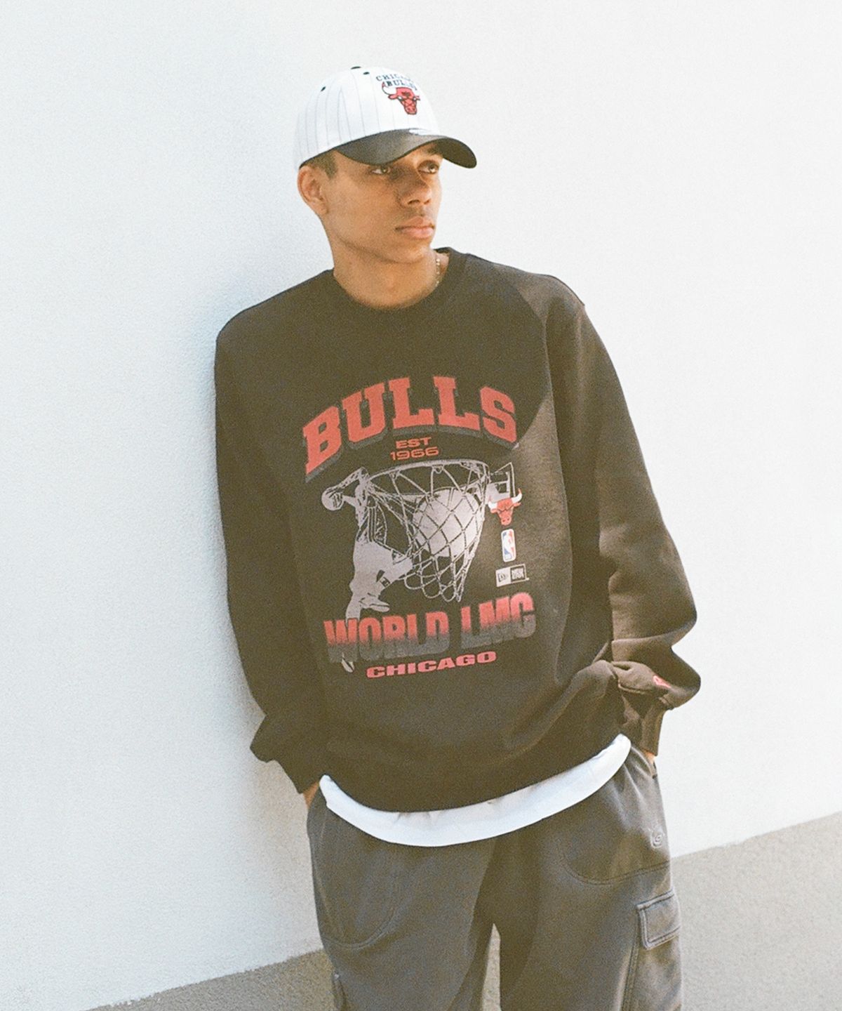 엘엠씨(LMC) LMC X NEWERA TEAM LOGO SWEATSHIRT black