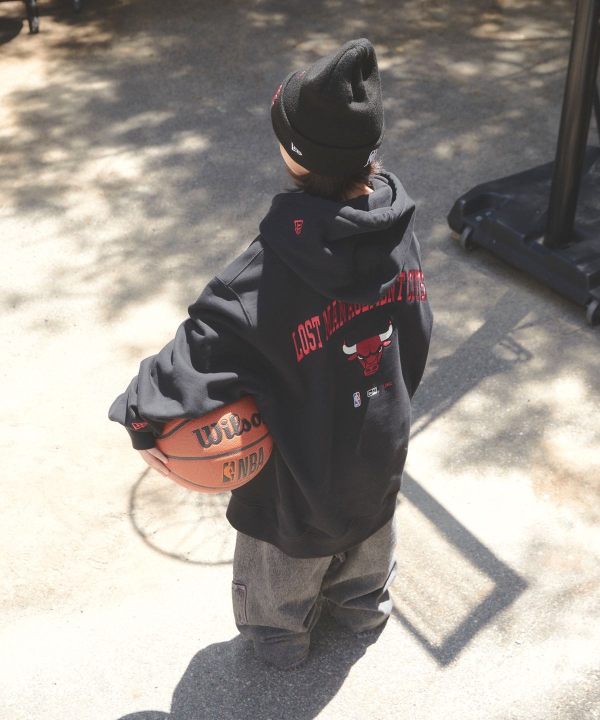 엘엠씨(LMC) LMC X NEWERA TEAM LOGO HOODIE black