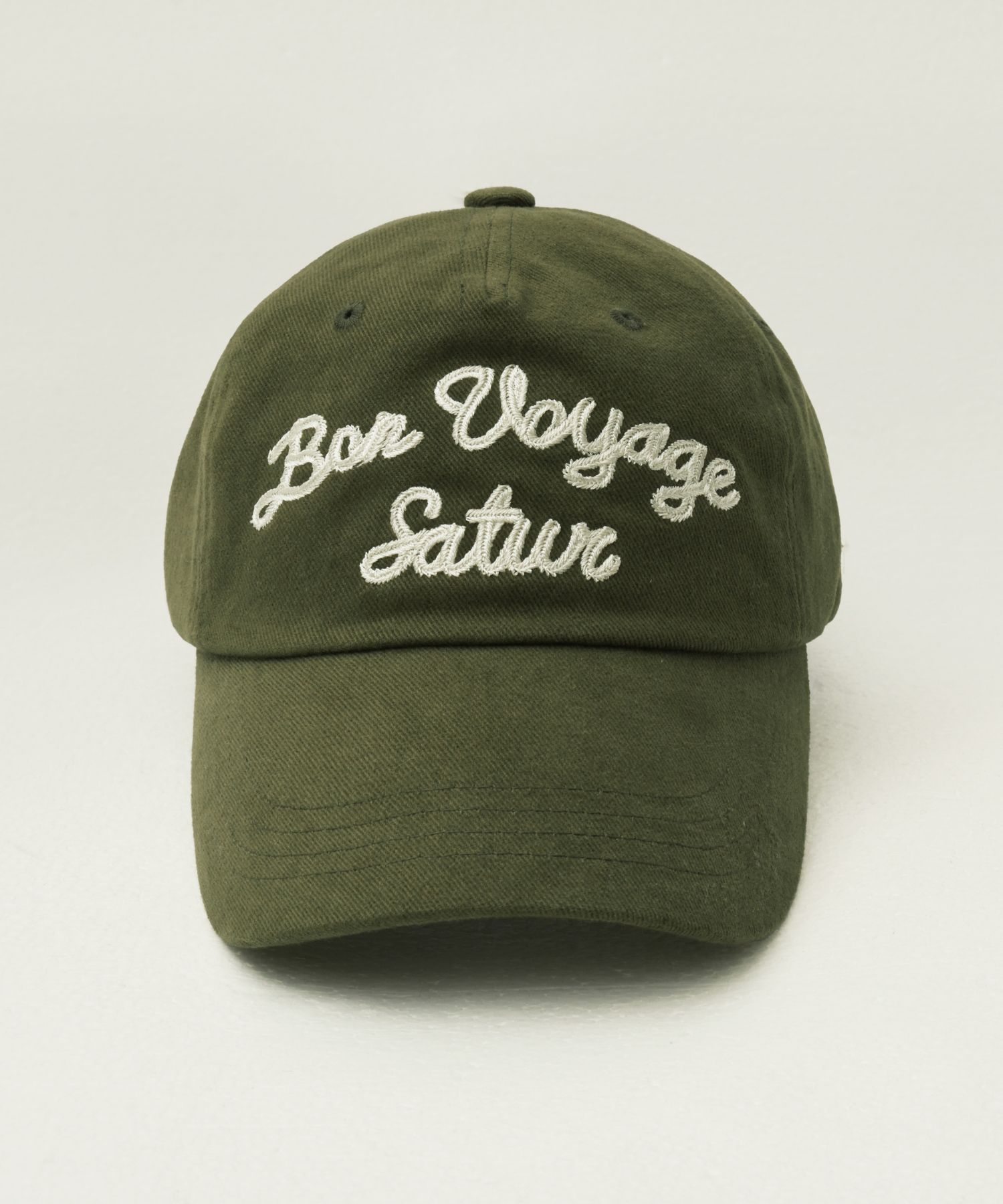 MUSINSA | SATUR Bon Voyage 5 Panel Ball Cap Khaki