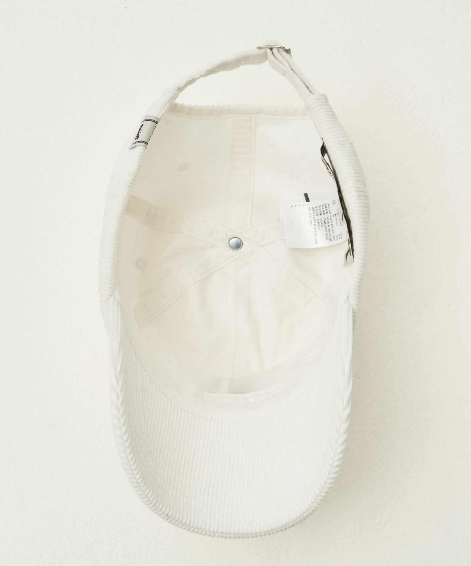 [24FW] SATUR★Small S logo Corduroy Ball Cap★ボールキャップ MUSINSA | SATUR Small S Logo Corduroy Ball Cap Ivory