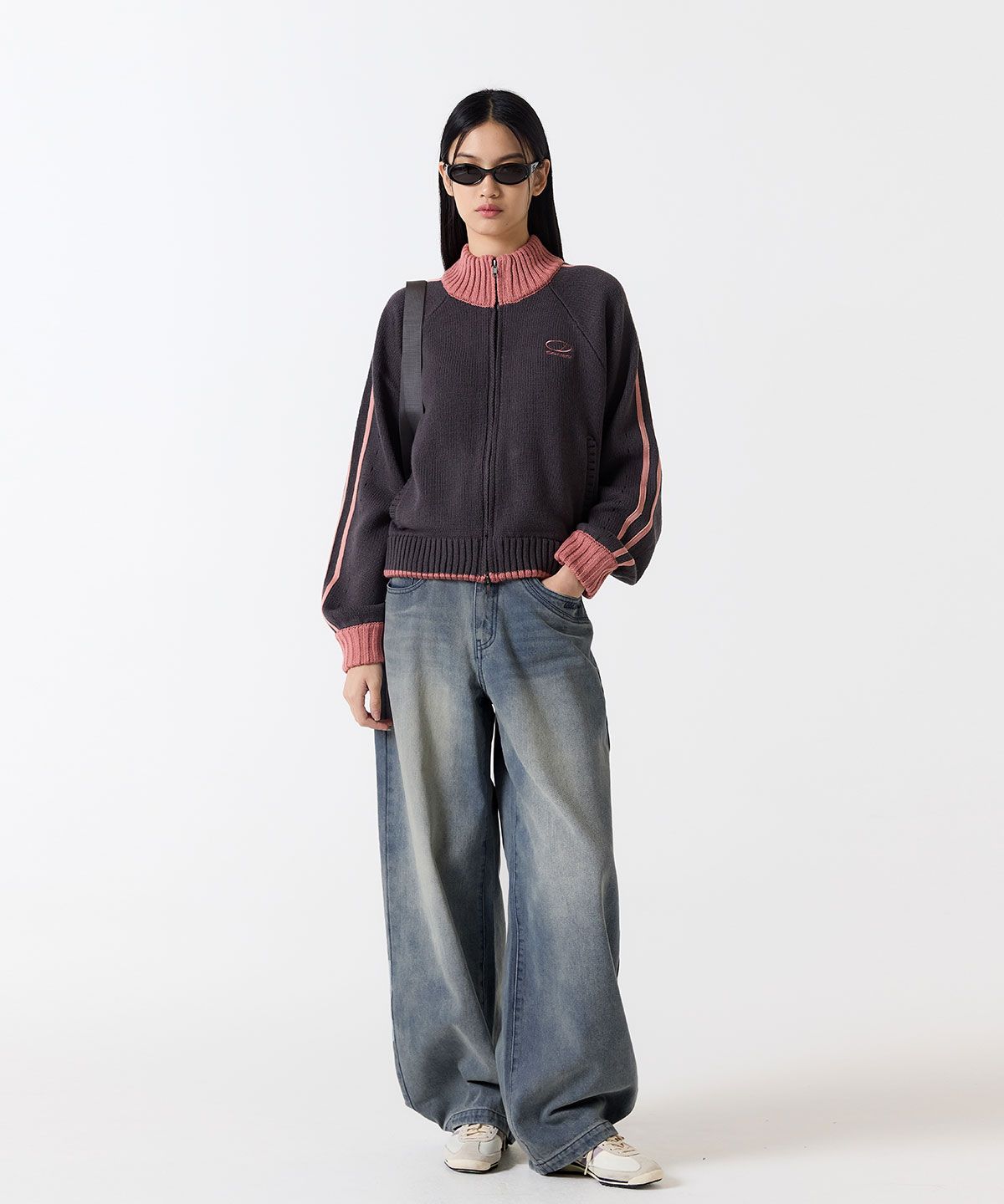 ★Odd Studio X SORANO BALLOON FIT DENIM SNAP BUTTON PANTS MUSINSA | ODDSTUDIO [ODD x SORANO] Balloon Fit Denim Snap